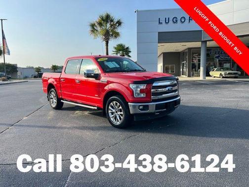 Shadow Black 2017 Ford F-150 Lariat