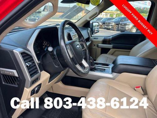 Shadow Black 2017 Ford F-150 Lariat