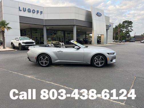 Silver Metallic 2024 Ford Mustang EcoBoost Premium