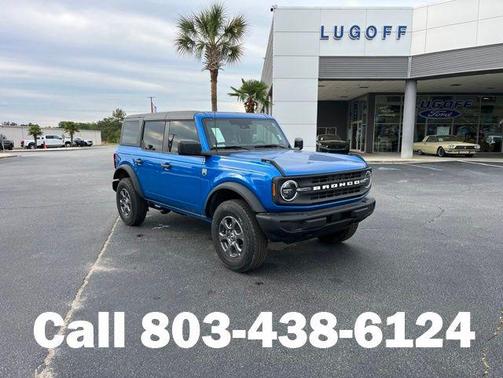 Velocity Blue Metallic 2026 Ford Bronco Big Bend