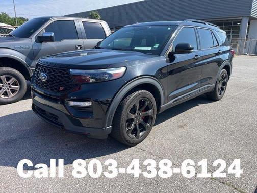 Agate Black Metallic 2020 Ford Explorer ST