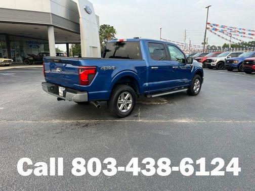 Blue 2024 Ford F-150 XLT