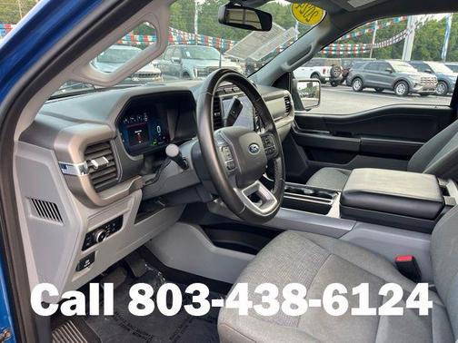 Blue 2024 Ford F-150 XLT
