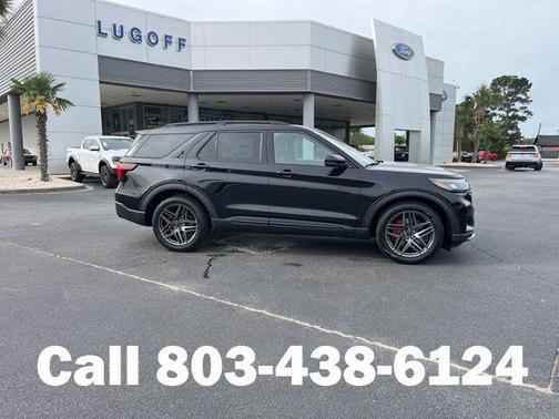Agate Black Metallic 2026 Ford Explorer ST