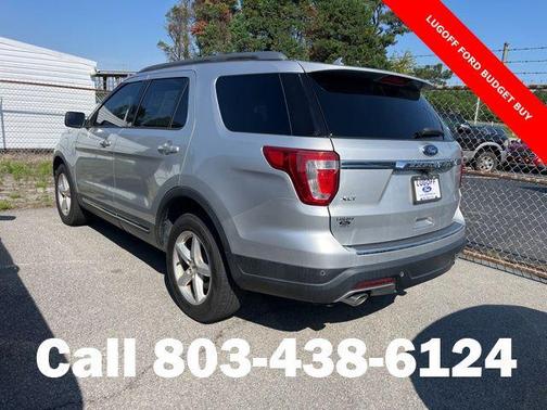Ingot Silver 2018 Ford Explorer XLT