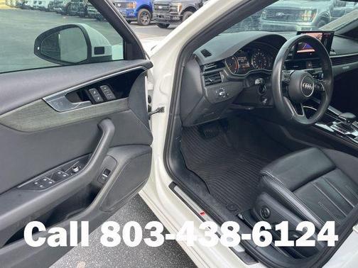 Ibis White 2021 Audi A4 45 S line Premium