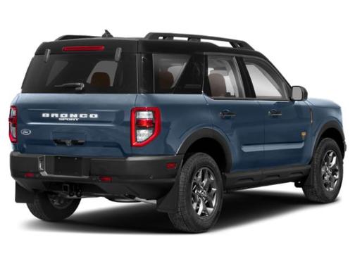 Azure Gray Metallic Tri-Coat 2024 Ford Bronco Sport Badlands