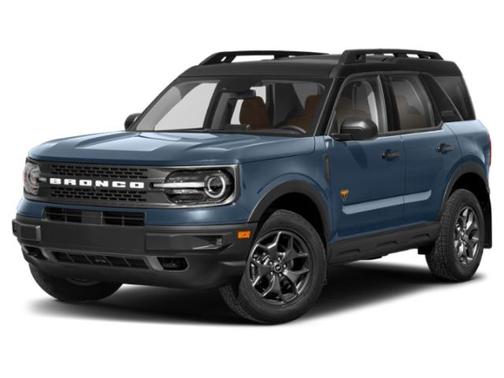 Azure Gray Metallic Tri-Coat 2024 Ford Bronco Sport Badlands