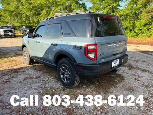 Azure Gray Metallic Tri-Coat 2024 Ford Bronco Sport Badlands