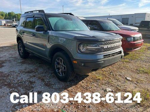 Azure Gray Metallic Tri-Coat 2024 Ford Bronco Sport Badlands