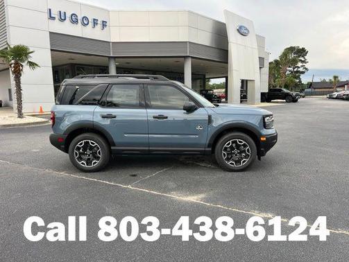 Azure Gray Metallic Tri-Coat 2026 Ford Bronco Sport Outer Banks