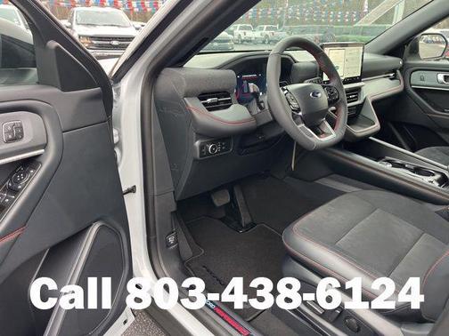 Space White Metallic 2026 Ford Explorer ST