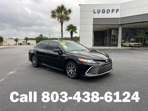 Midnight Black Metallic 2023 Toyota Camry XLE
