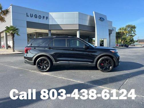 Agate Black Metallic 2023 Ford Explorer ST