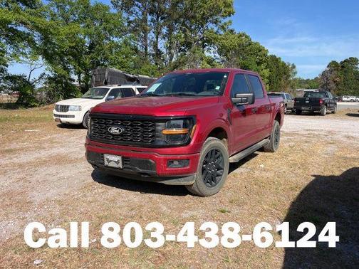 Rapid Red Metallic Tinted Clearcoat 2024 Ford F-150 STX