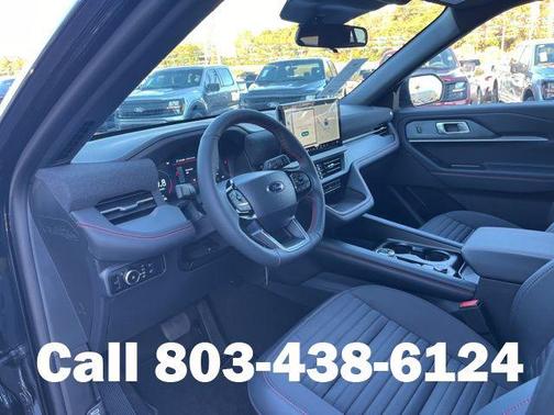 Agate Black Metallic 2026 Ford Explorer ST-Line