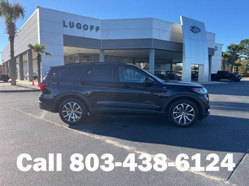 Agate Black Metallic 2026 Ford Explorer ST-Line