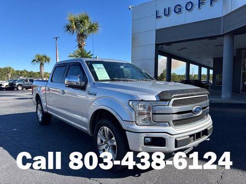Ingot Silver 2018 Ford F-150 Platinum