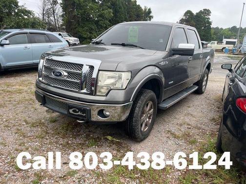 Sterling Gray Metallic 2012 Ford F-150 Lariat