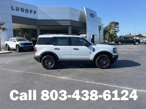 Space White Metallic 2026 Ford Bronco Sport Big Bend