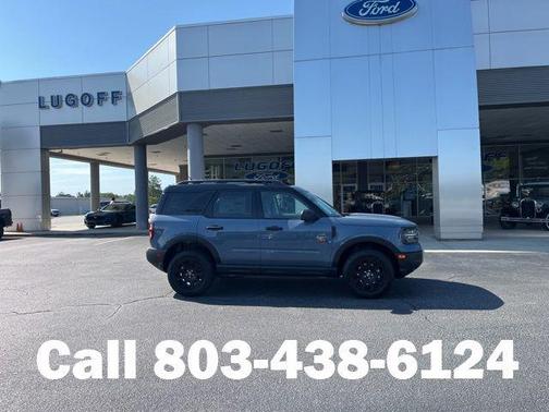 Azure Gray Metallic Tri-Coat 2026 Ford Bronco Sport Badlands