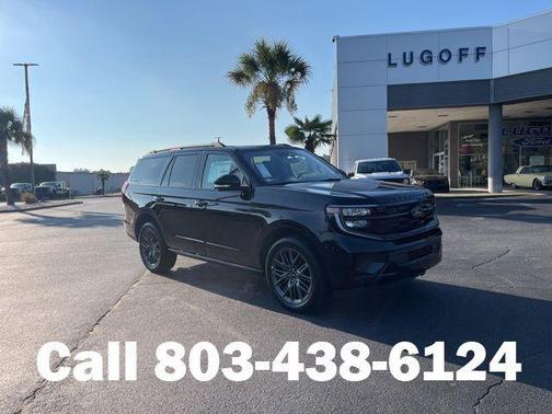 Agate Black Metallic 2025 Ford Expedition Platinum
