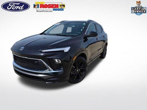 Ebony Twilight Metallic 2024 Buick Encore GX Sport Touring