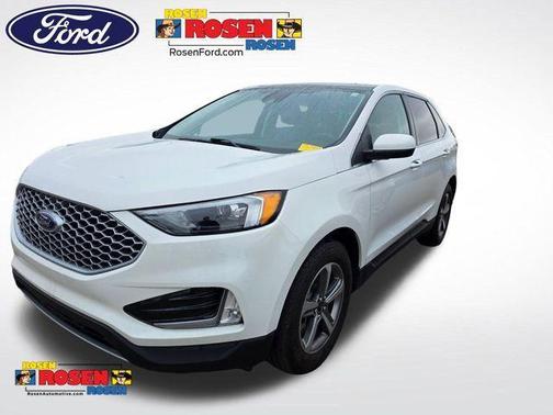White Metallic 2024 Ford Edge SEL