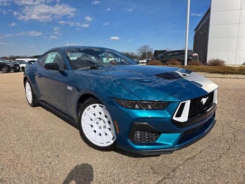Adriatic Blue Metallic 2026 Ford Mustang GT Premium