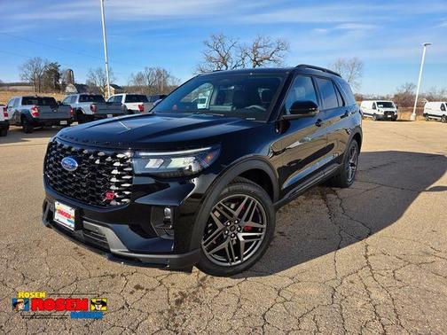 Agate Black Metallic 2026 Ford Explorer ST