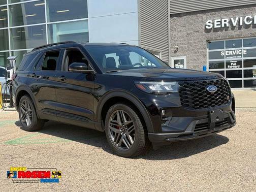Agate Black Metallic 2026 Ford Explorer ST