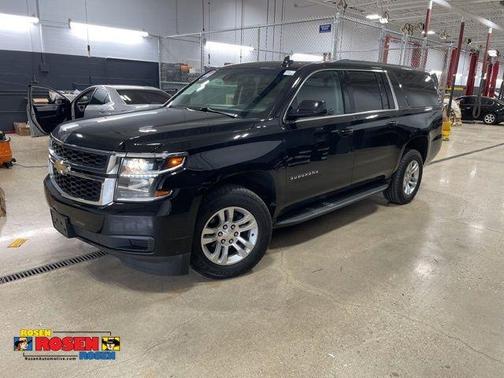 Black 2018 Chevrolet Suburban LT