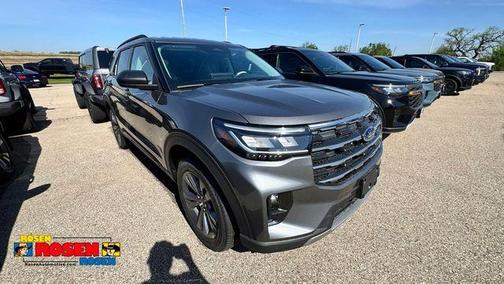 Gray Metallic 2026 Ford Explorer Active