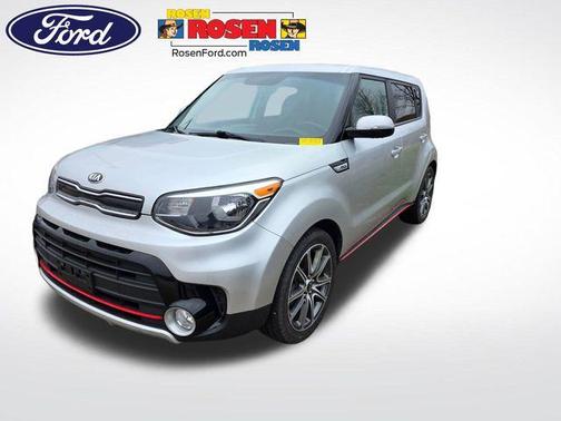 Bright Silver 2018 Kia Soul !