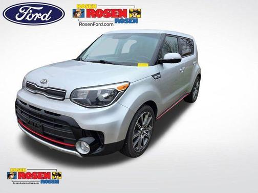 Bright Silver 2018 Kia Soul !