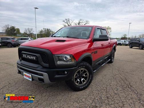 Flame Red Clearcoat 2018 RAM 1500 Rebel