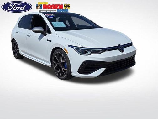 Pure White 2023 Volkswagen Golf R 2.0T
