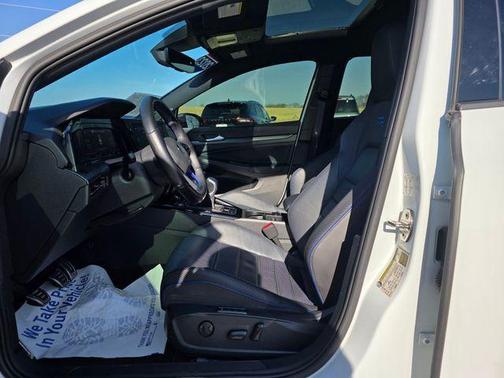 Pure White 2023 Volkswagen Golf R 2.0T