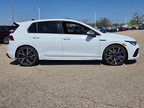 Pure White 2023 Volkswagen Golf R 2.0T
