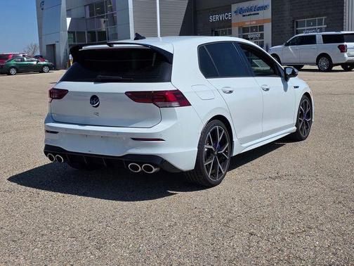 Pure White 2023 Volkswagen Golf R 2.0T
