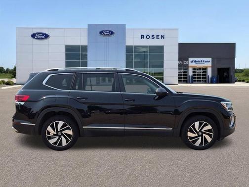 Deep Black Pearl Effect 2025 Volkswagen Atlas 2.0T SEL
