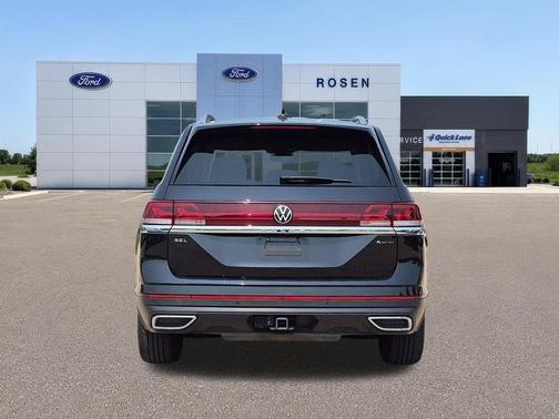 Deep Black Pearl Effect 2025 Volkswagen Atlas 2.0T SEL