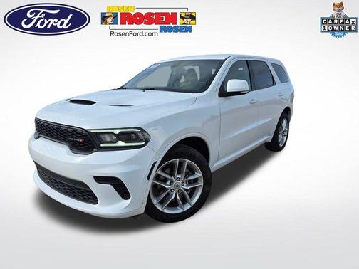 White Knuckle Clearcoat 2021 Dodge Durango GT