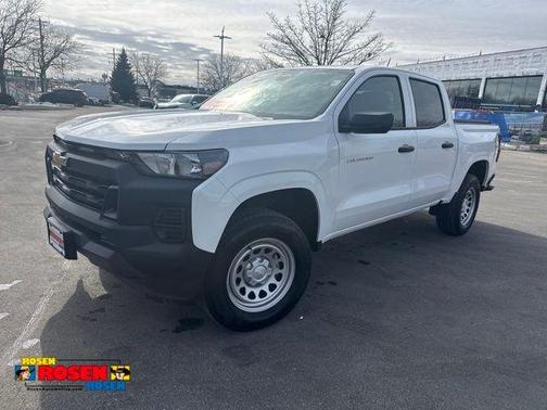 Summit White 2025 Chevrolet Colorado WT
