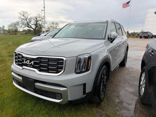 Gray 2023 Kia Telluride SX