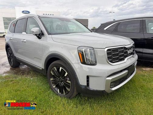 Gray 2023 Kia Telluride SX