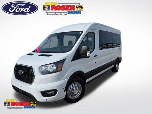 Oxford White 2024 Ford Transit-350 XLT