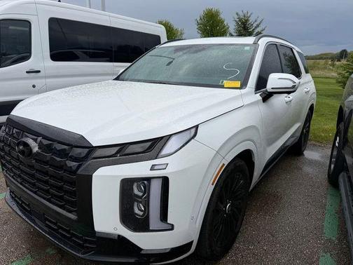 Hyper White 2024 Hyundai PALISADE Calligraphy Night Edition