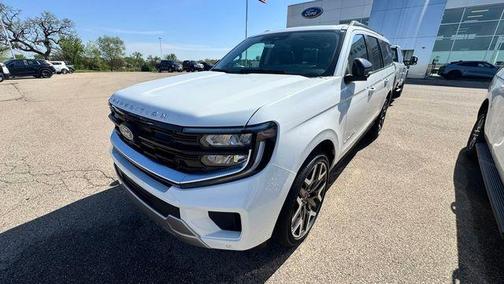 White Metallic 2026 Ford Expedition Max Platinum