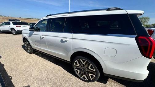 White Metallic 2026 Ford Expedition Max Platinum